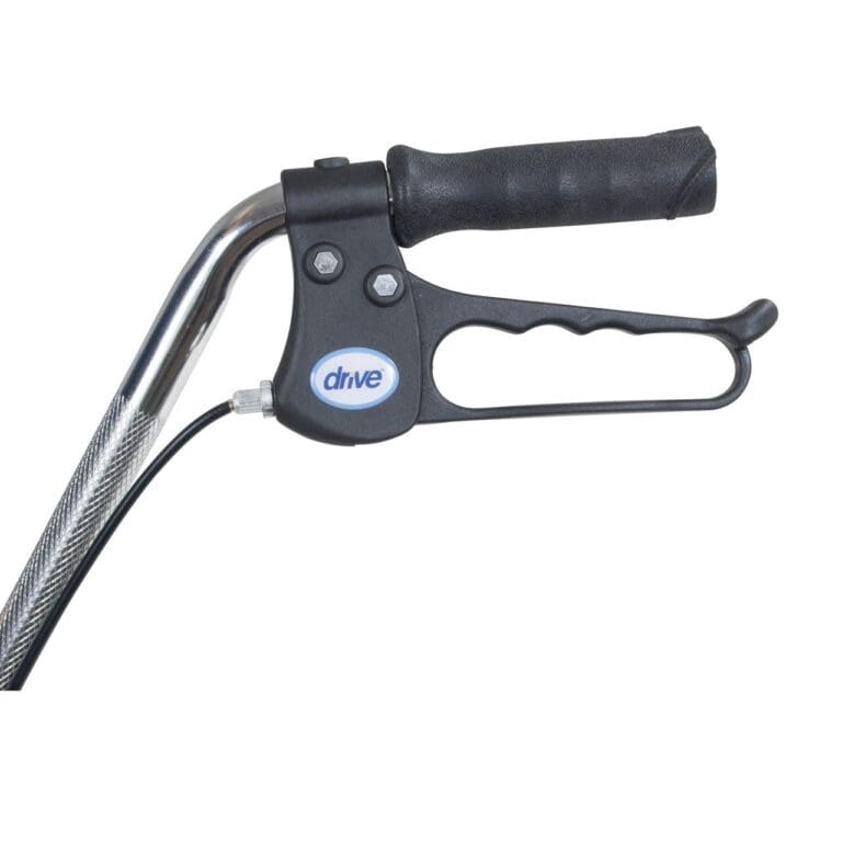 Four Wheel Rollator Walker with Back Support - 10257bl-1