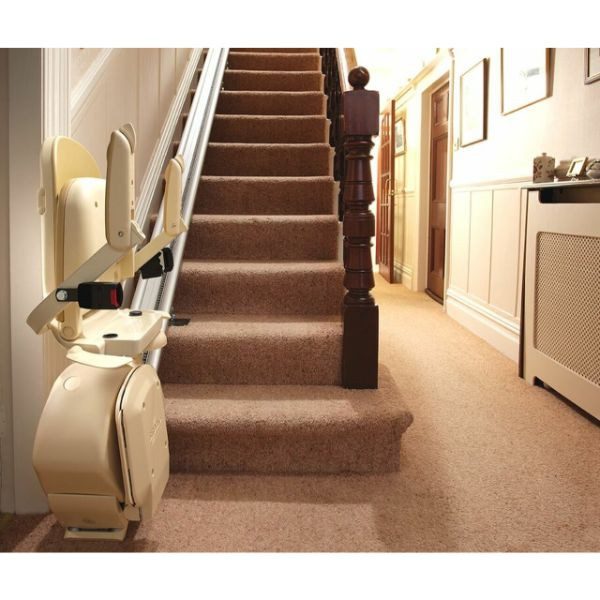 Brooks stair lift folded up