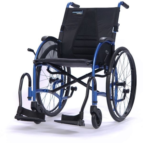 Stronback 24 flip wheelchair