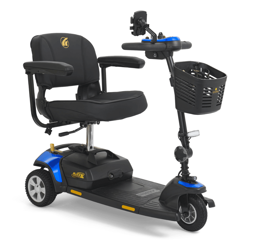 Golden Technologies Buzzaround XL 3 Wheel Travel Scooter