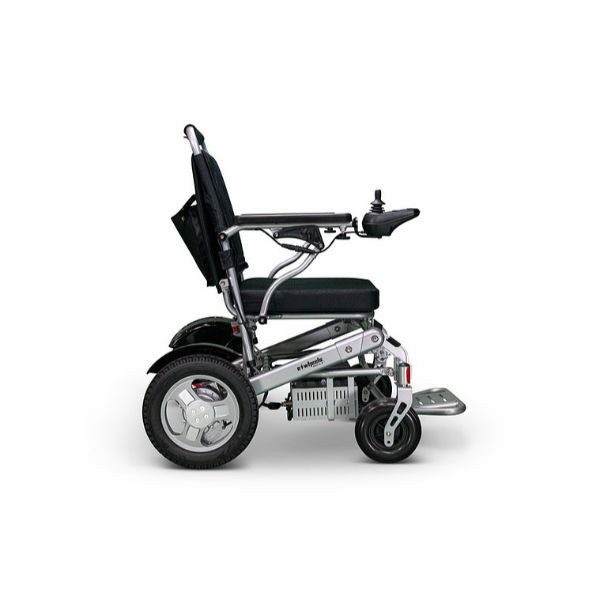 EW-M45 Silver Electric Wheelchair side
