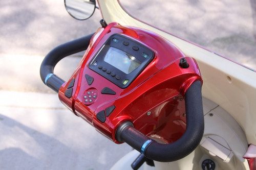 EW-54 4 Wheel Scooter with Full Cover and Front Windshield