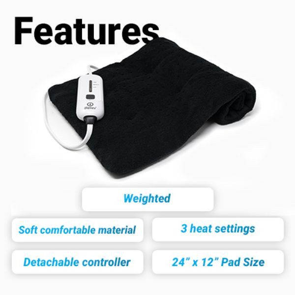 Irelieve Weighted Heating Pad Feature
