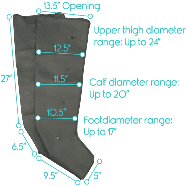 Leg compression measurements