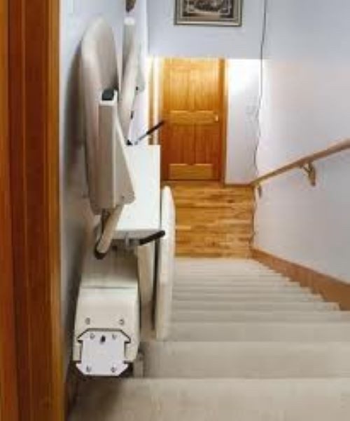 Folded Stair Lift