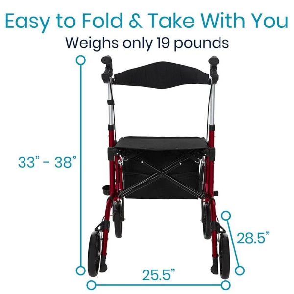 vive wheelchair rollator