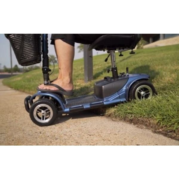 Vive 4 wheel scooter on grass
