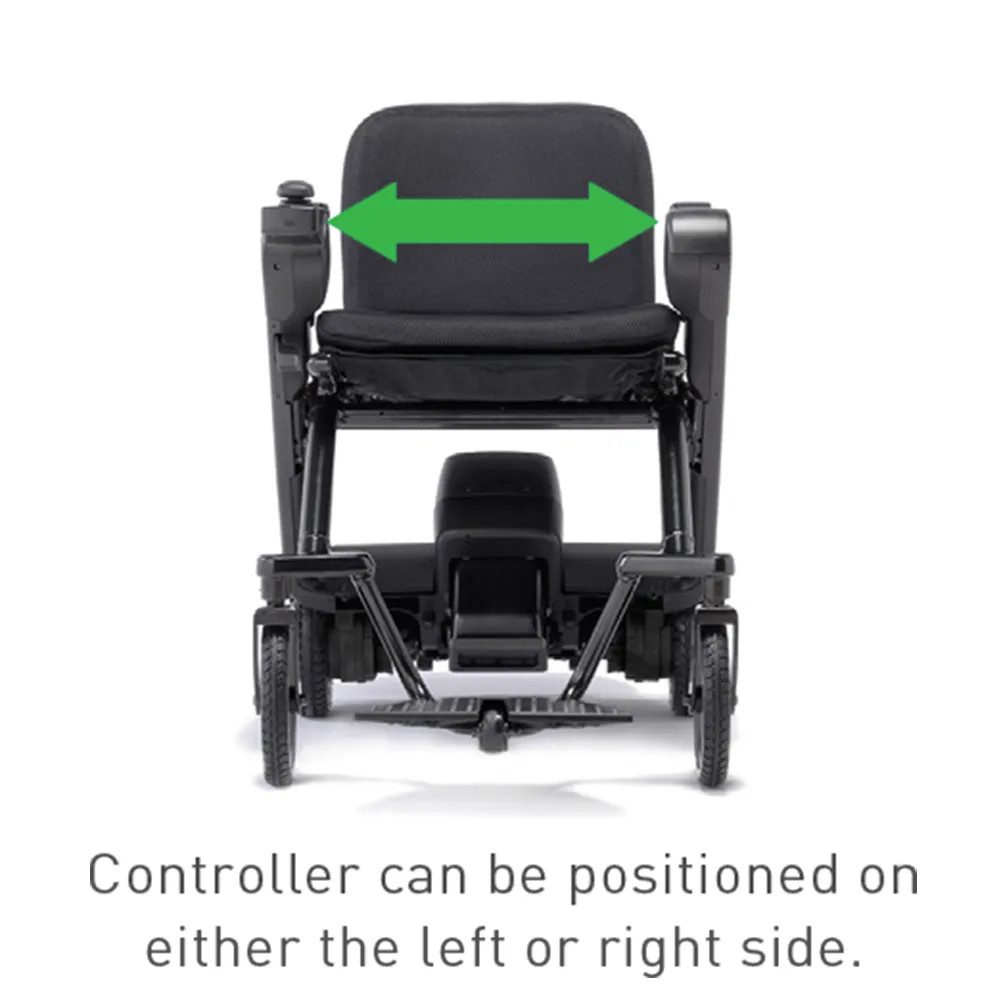 Whill power chair seat width
