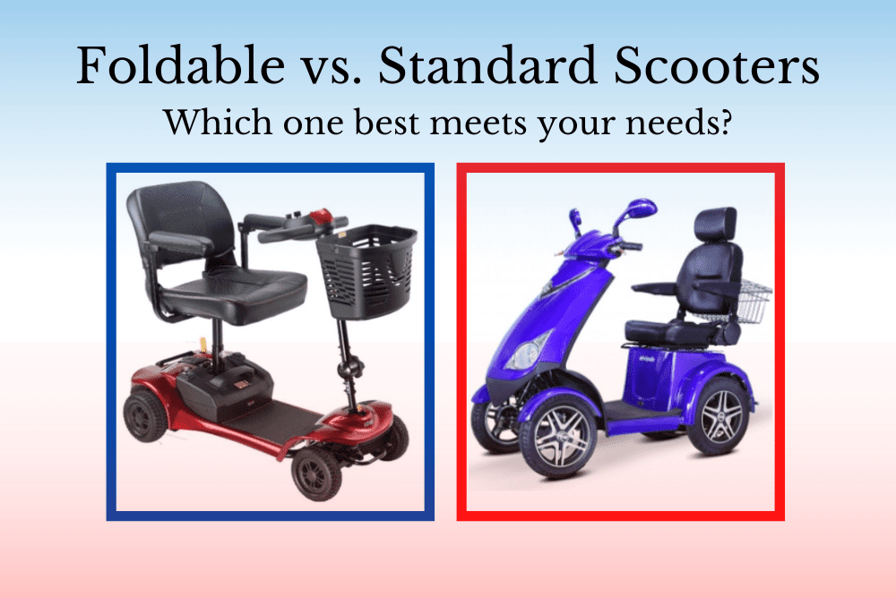 FOlding scooters vs standard scooters