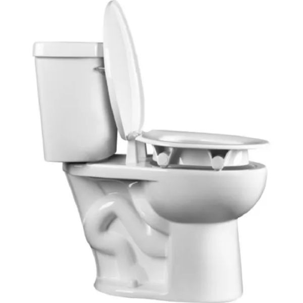 Bemis Clean Shield Elevated Toilet Seat no arms