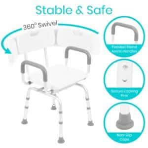 shower chair that swivels