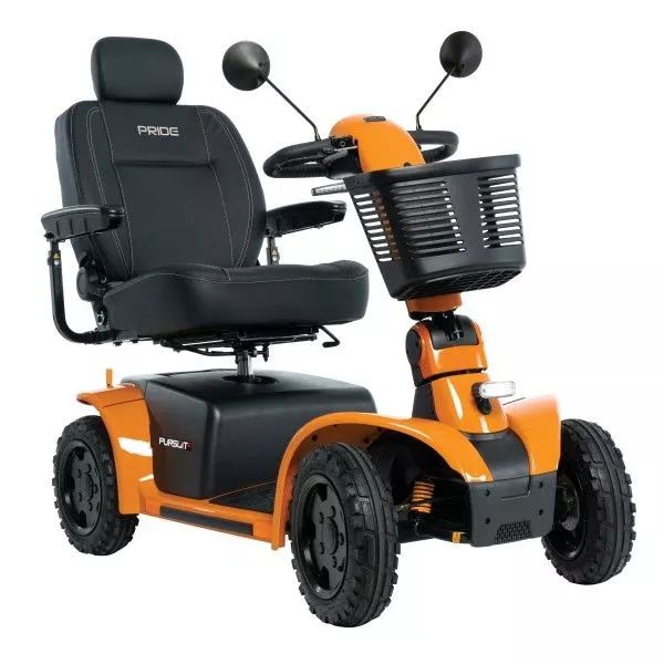 Orange Pursuit 2 Mobility Scooter