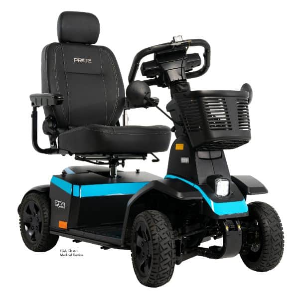 px4-peacock-blue outdoor scooter