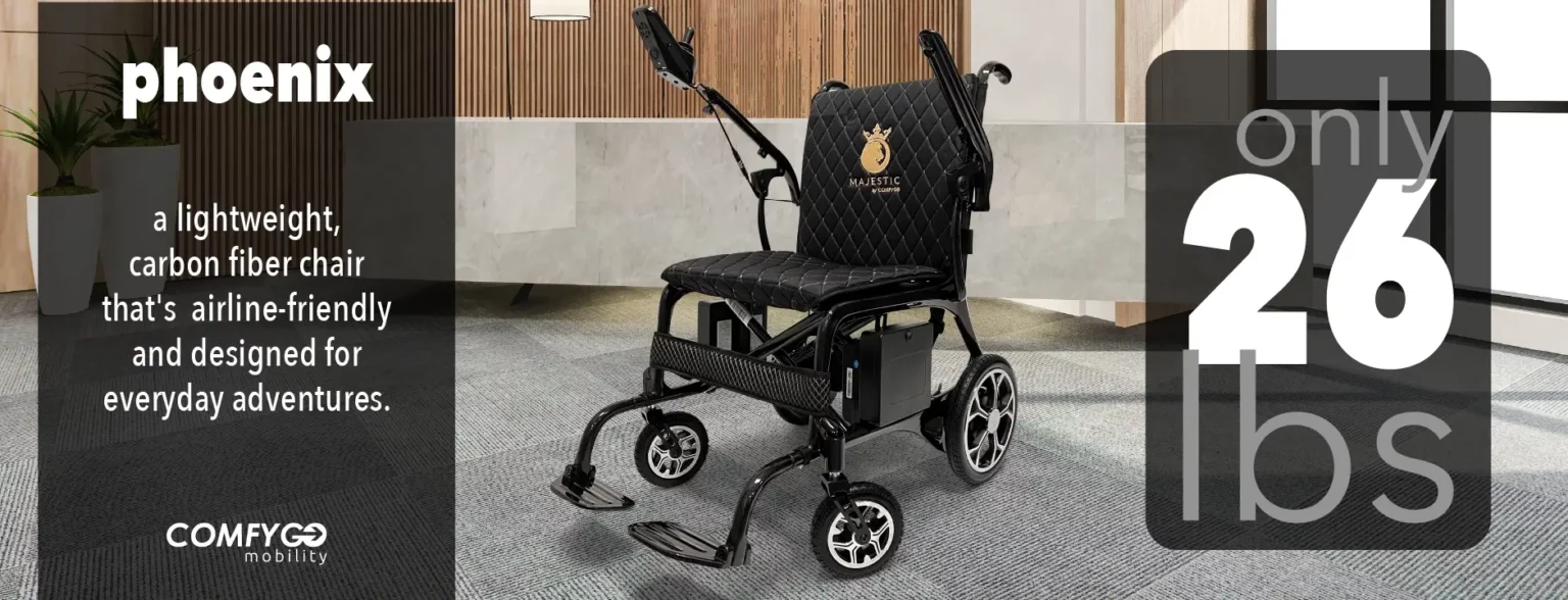 Phoenix Carbon Fiber Electric Wheelchair