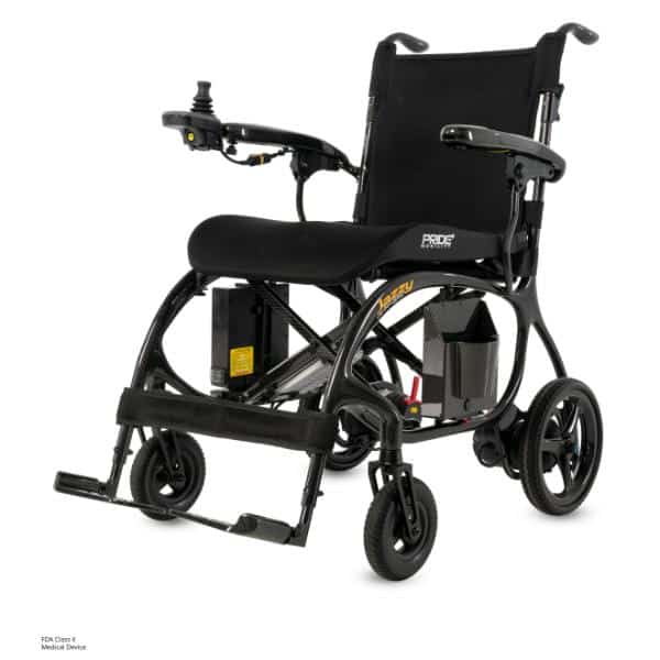 Jazzy Carbon 27X Ultra-Light Folding Power Wheelchair - Lift