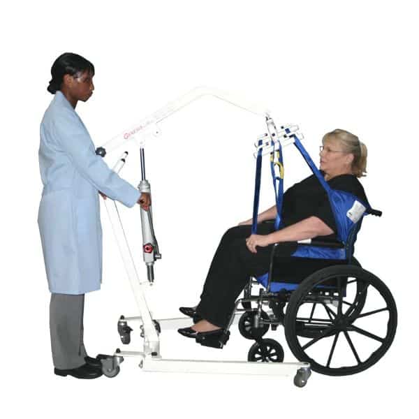Patient lift chair